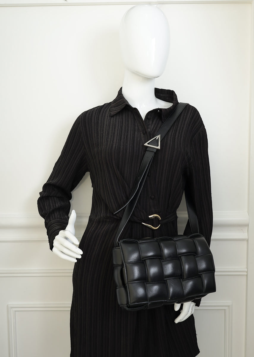 Bottega Veneta Black Padded Cassette Bag