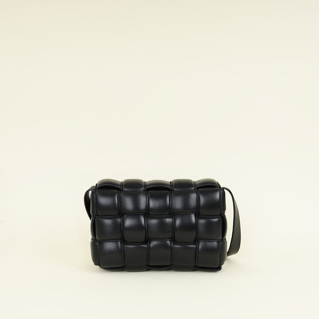 Bottega Veneta Black Padded Cassette Bag