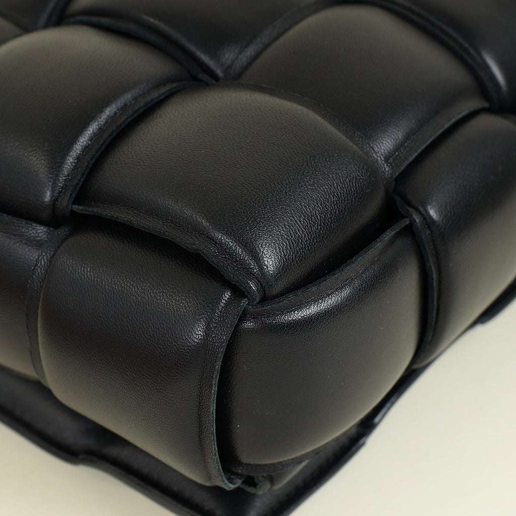 Bottega Veneta Black Padded Cassette Bag