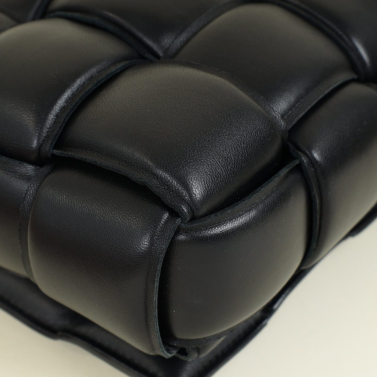 Bottega Veneta Black Padded Cassette Bag