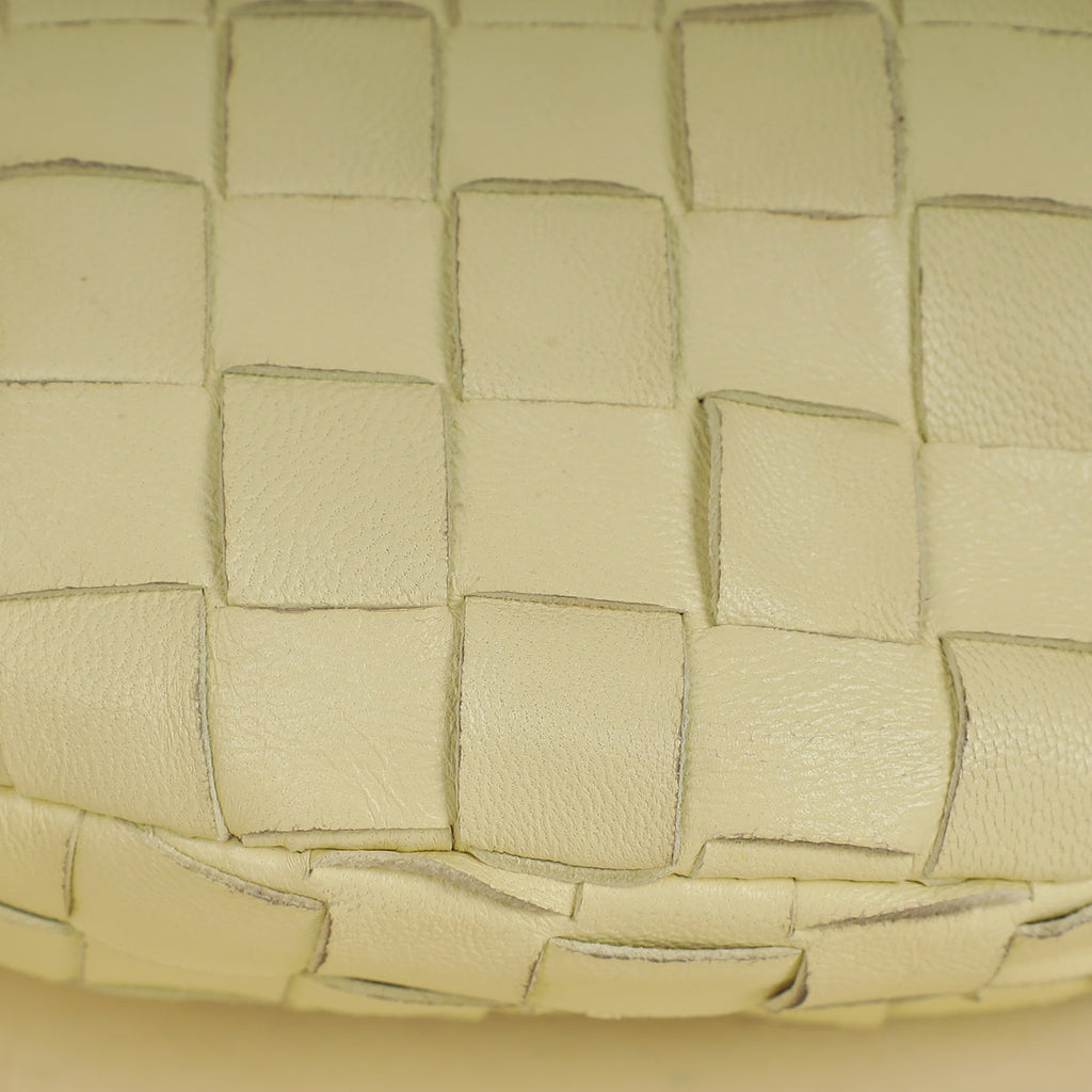 Bottega Veneta Yellow Butter Intrecciato Jodie Mini Bag