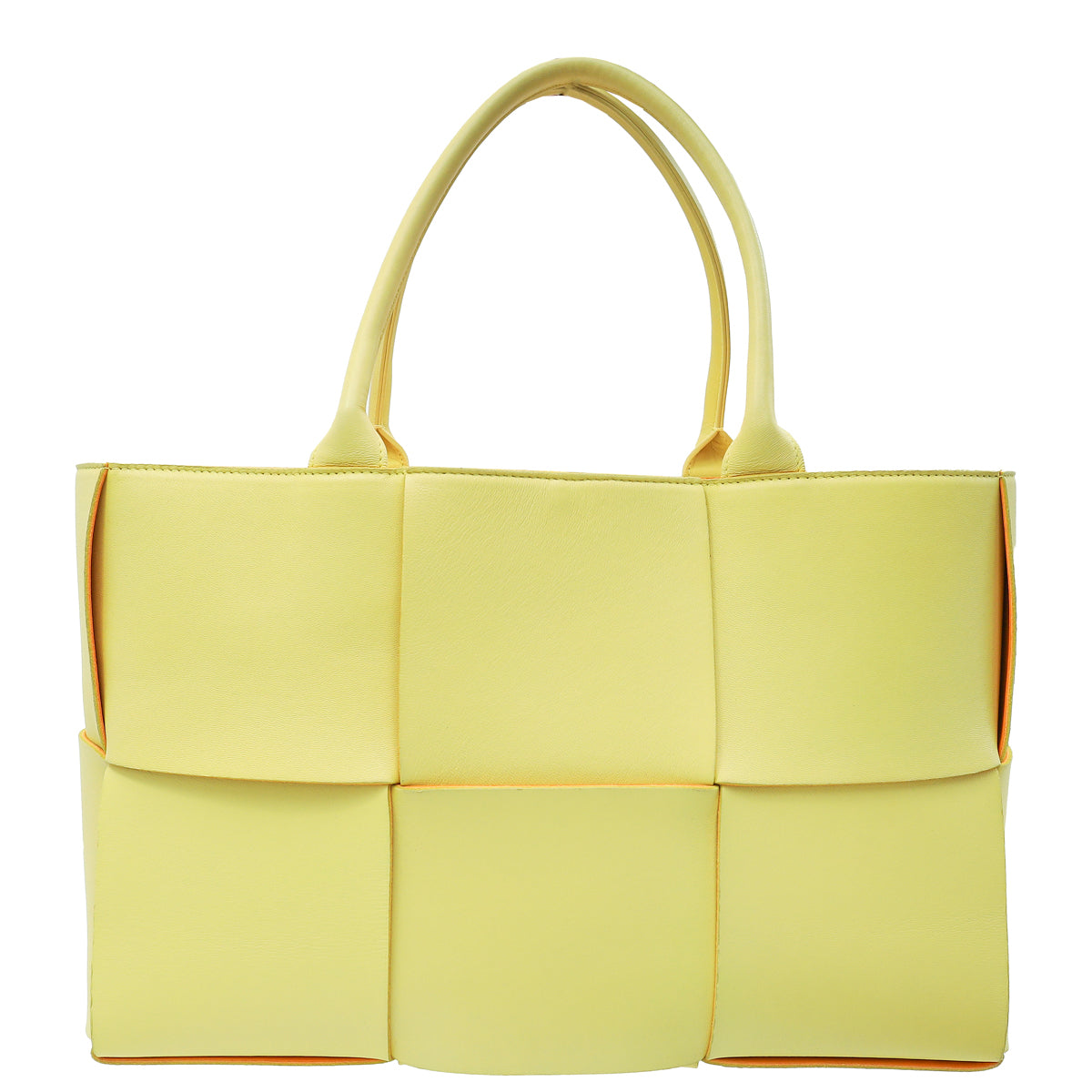 Bottega Veneta Bicolor Maxi Intrecciato Arco Tote Medium Bag