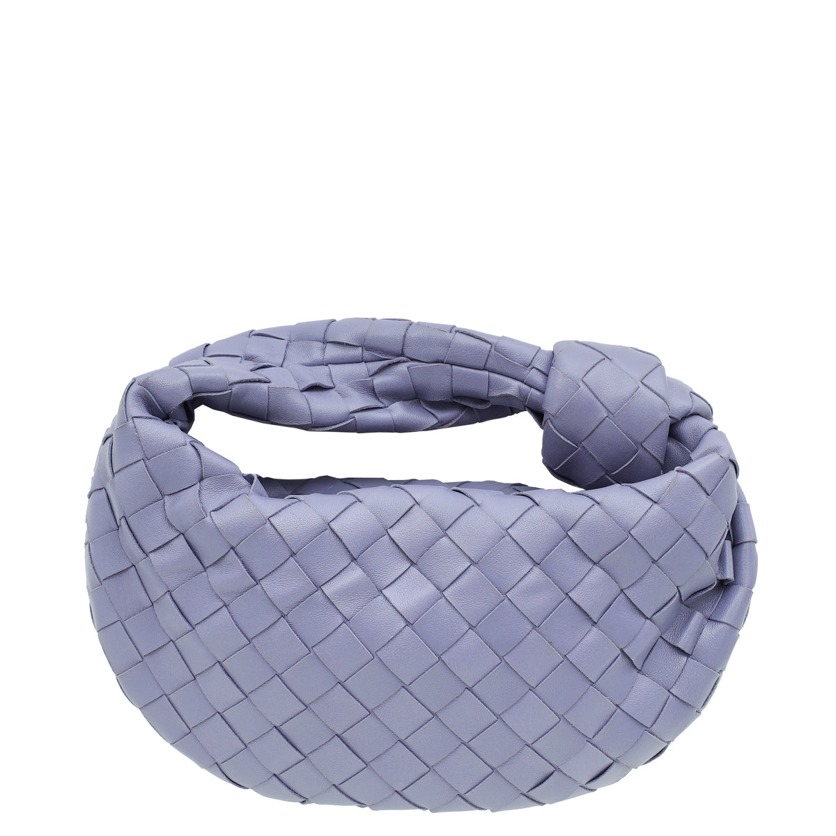 Bottega Veneta Purple Intrecciato Nappa Mini Jodie Bag