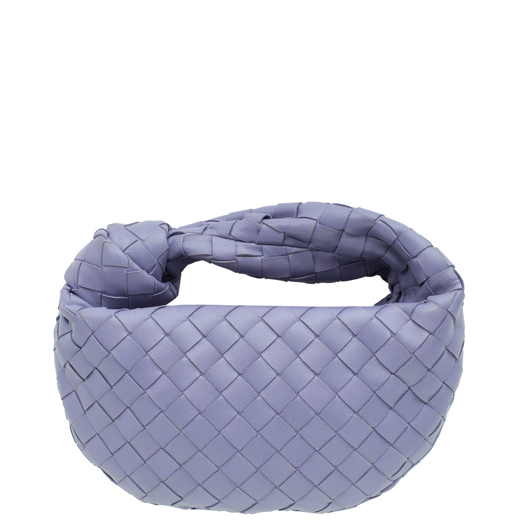 Bottega Veneta Purple Intrecciato Nappa Mini Jodie Bag