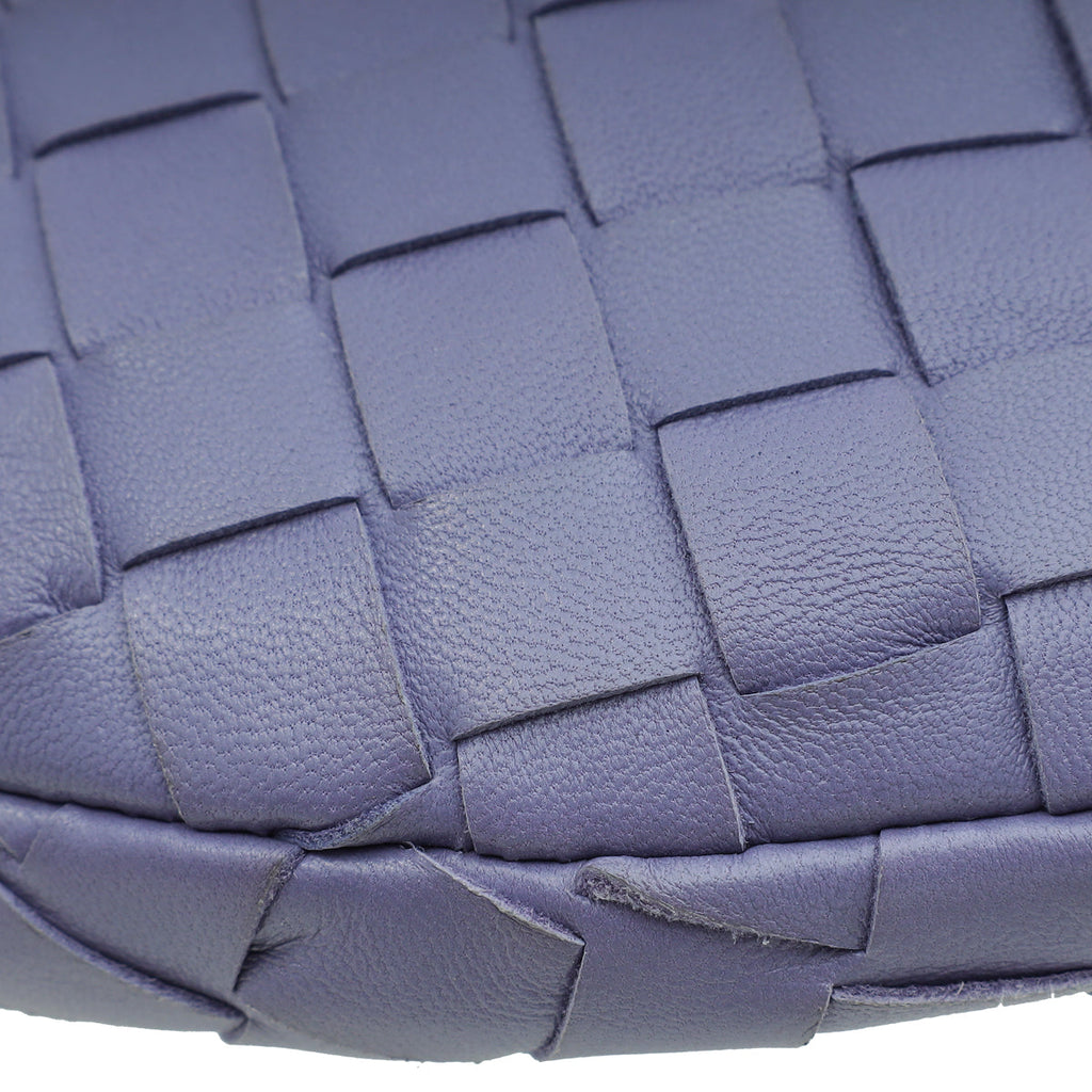 Bottega Veneta Purple Intrecciato Nappa Mini Jodie Bag