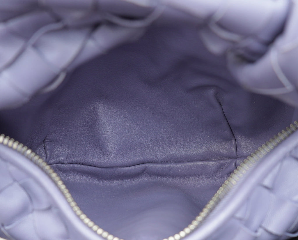 Bottega Veneta Purple Intrecciato Nappa Mini Jodie Bag