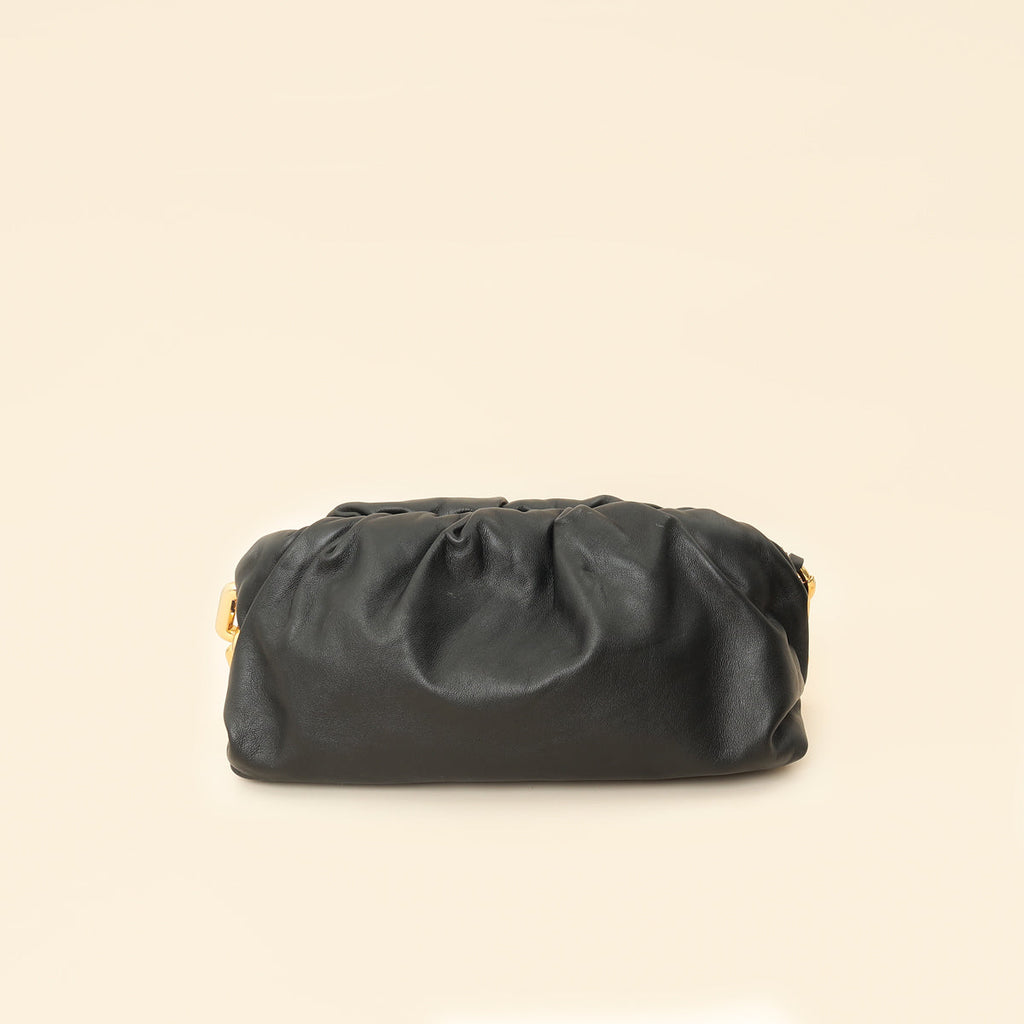 Bottega Veneta Black The Pouch Chain Bag