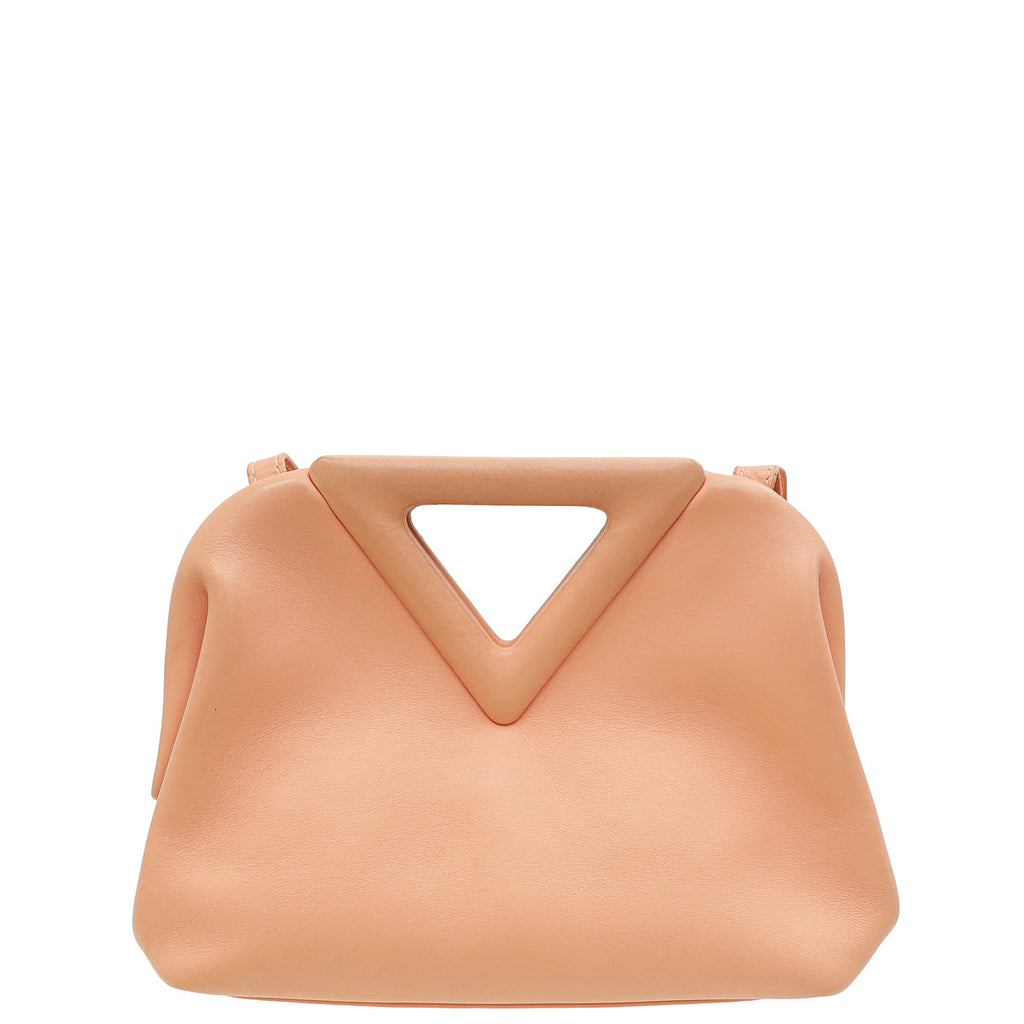 Bottega Veneta Peachy The Point Triangle Small Bag