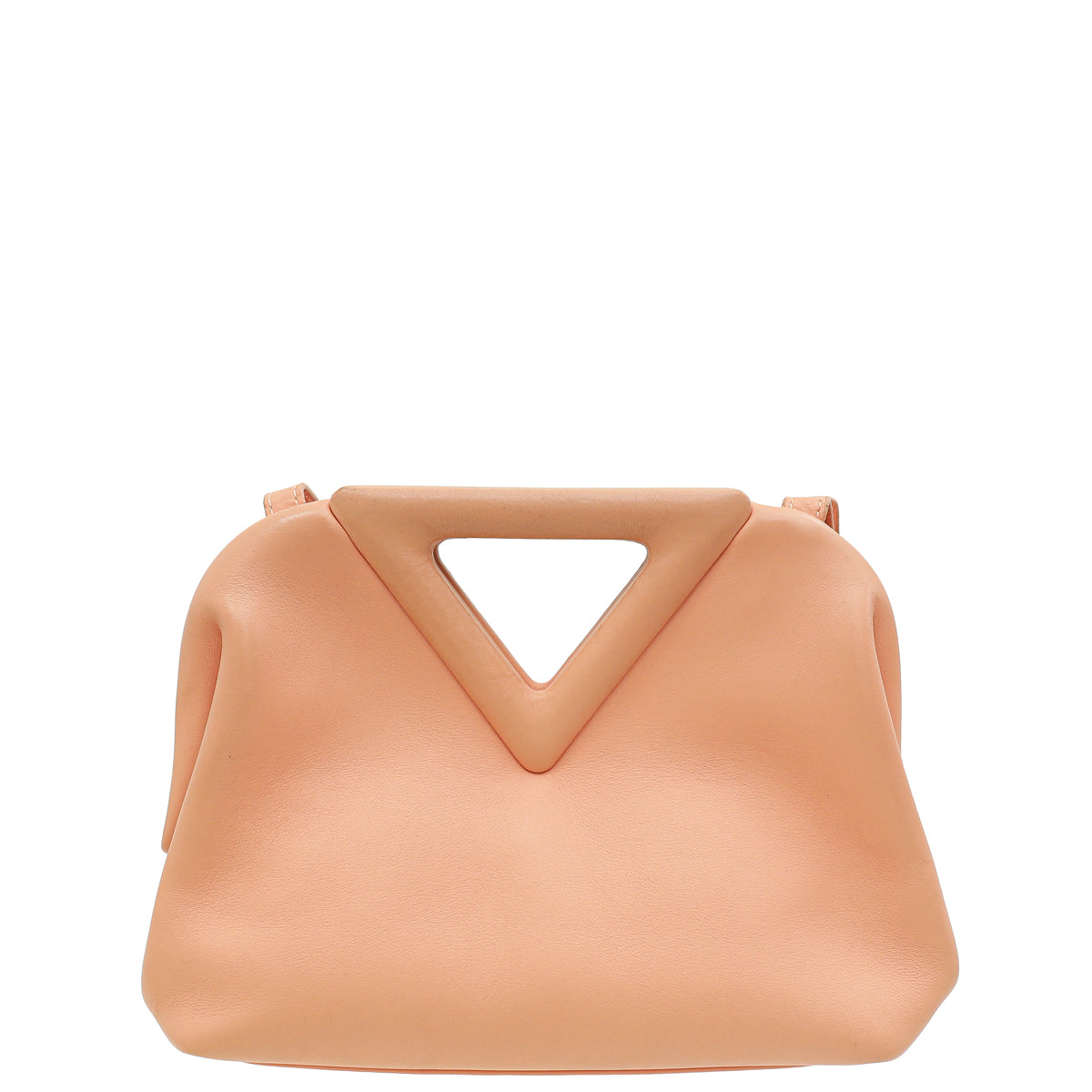 Bottega Veneta Peachy The Point Triangle Small Bag