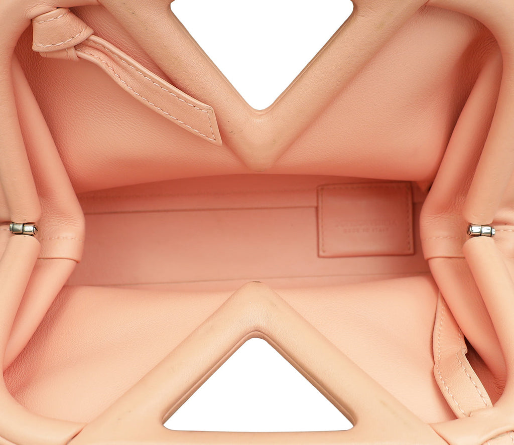 Bottega Veneta Peachy The Point Triangle Small Bag