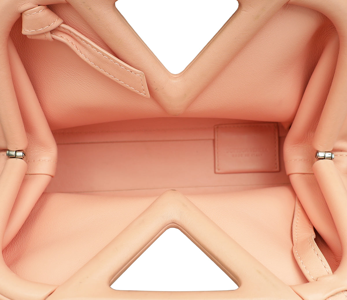Bottega Veneta Peachy The Point Triangle Small Bag