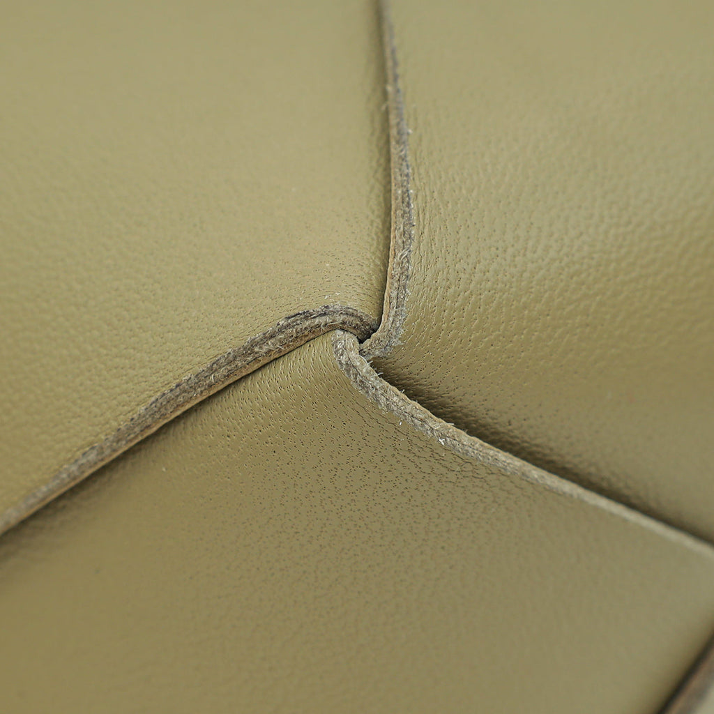 Bottega Veneta Travertine Intrecciato Nappa Cassette Camera Small Bag