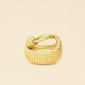 Bottega Veneta Metallic Gold Mini Jodie Bag