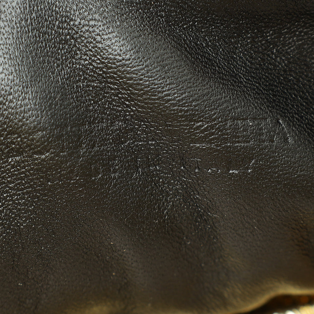 Bottega Veneta Metallic Gold Mini Jodie Bag