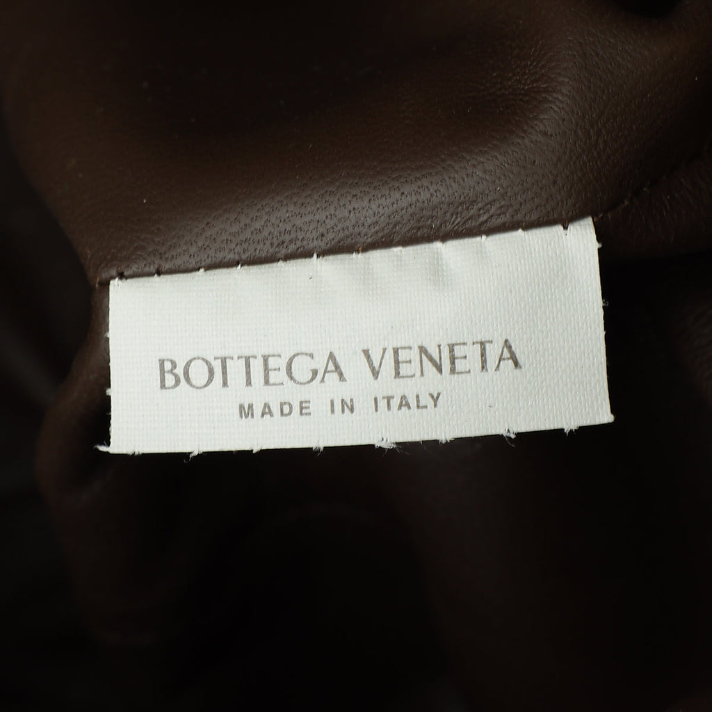 Bottega Veneta Chocolate Intrecciato Ball Top Handle Bag
