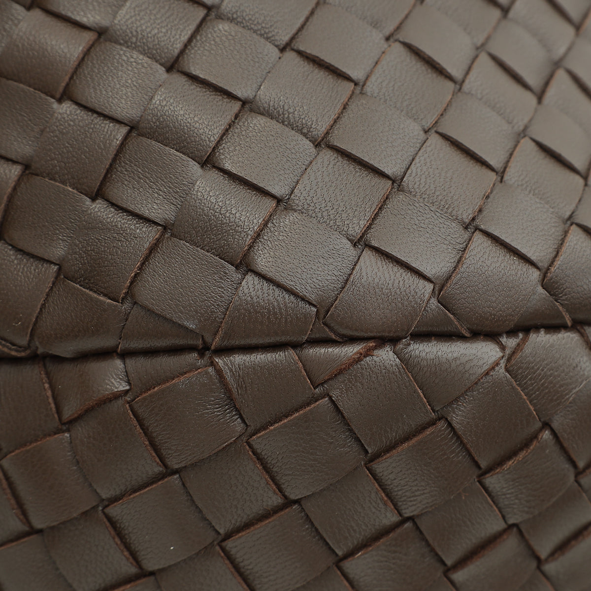 Bottega Veneta Chocolate Intrecciato Ball Top Handle Bag