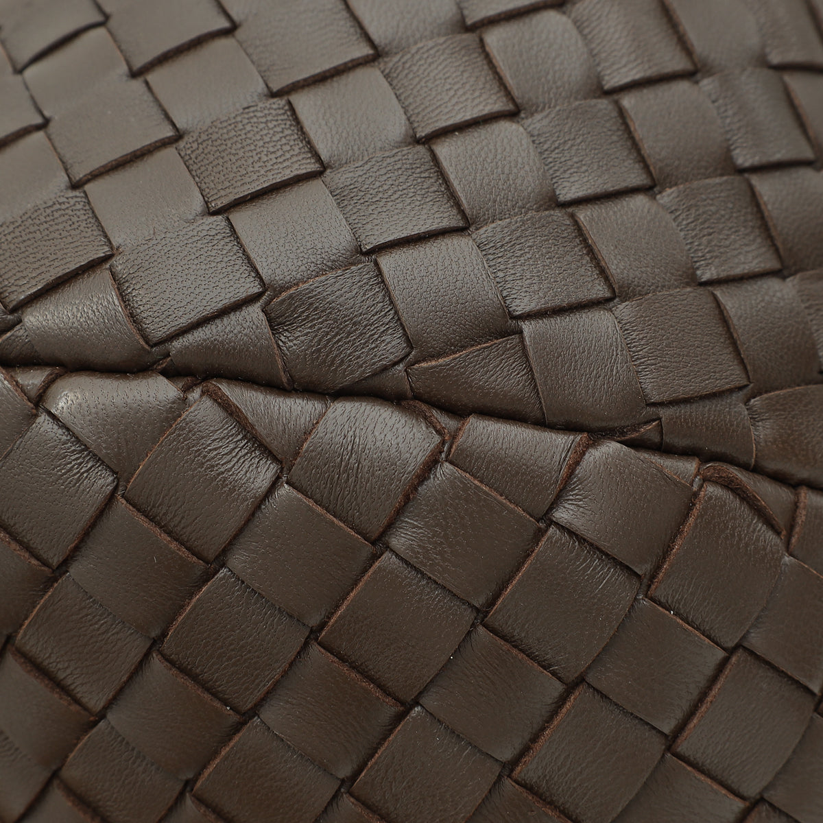 Bottega Veneta Chocolate Intrecciato Ball Top Handle Bag