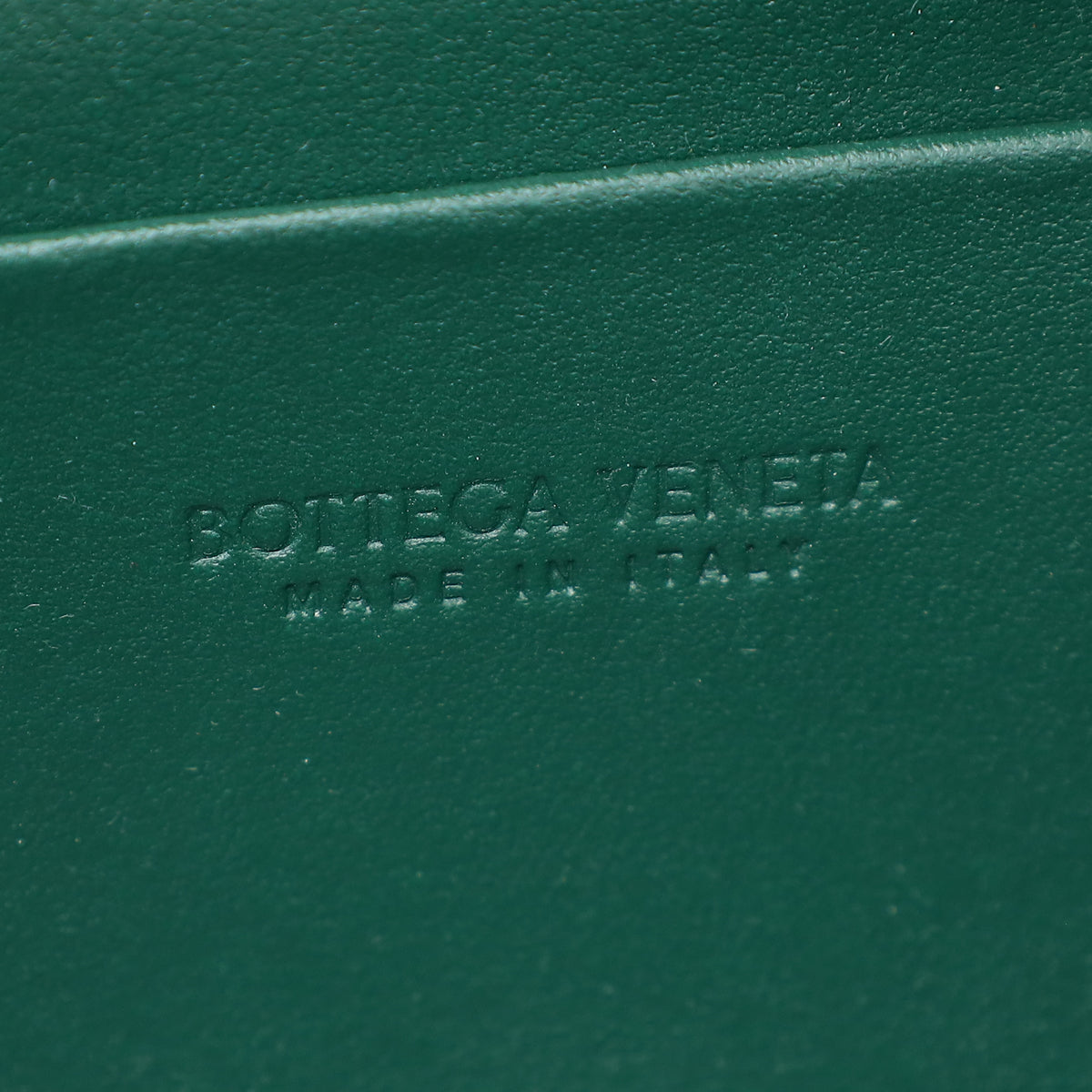 Bottega Veneta Emerald Green Vanity Case on Strap