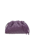 Bottega Veneta Eggplant Intrecciato Mini Pouch Shoulder Bag