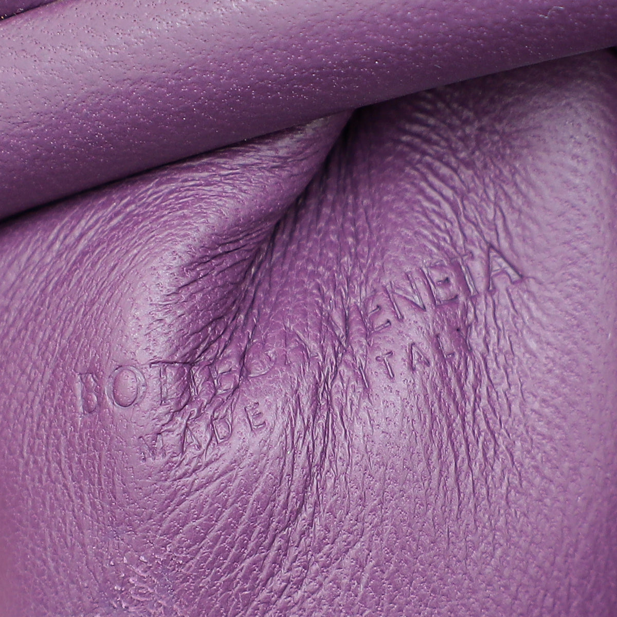 Bottega Veneta Eggplant Intrecciato Mini Pouch Shoulder Bag