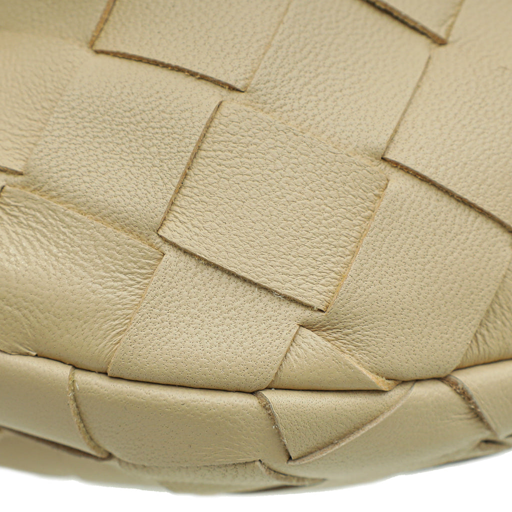 Bottega Veneta Porridge Intrecciato Micro Candy Jodie Bag