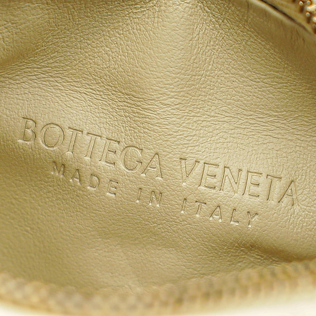 Bottega Veneta Porridge Intrecciato Micro Candy Jodie Bag