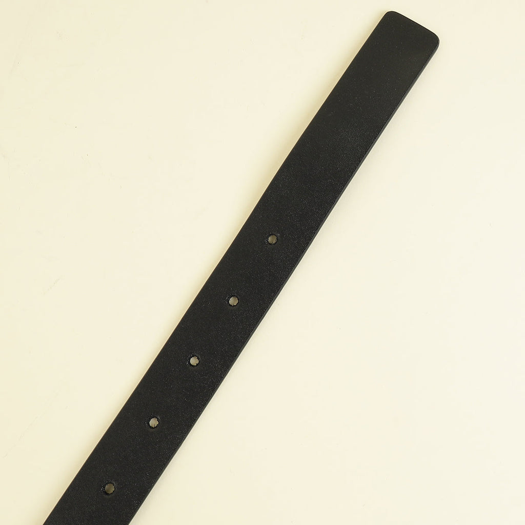 Bottega Veneta Black Triangle Buckle Belt