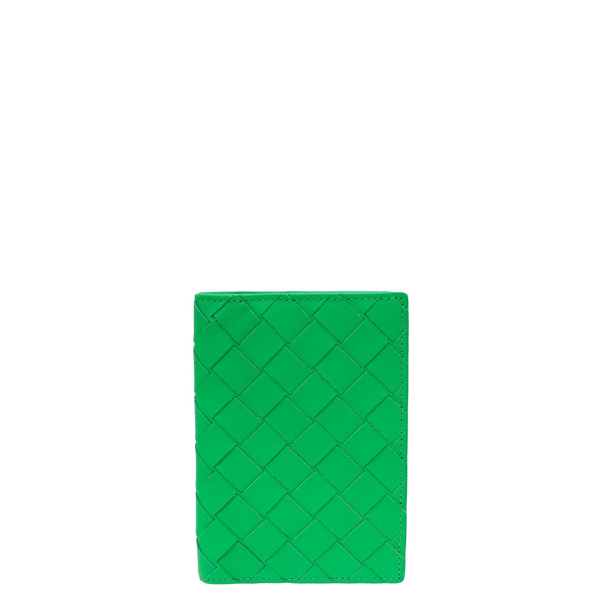 Bottega Veneta Parakeet Intrecciato Passport Holder