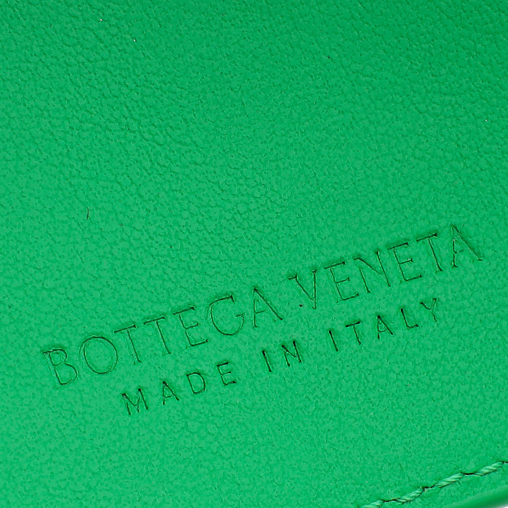 Bottega Veneta Parakeet Intrecciato Passport Holder