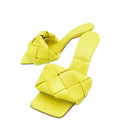 Bottega Veneta Lagoon Acid Intrecciato Nappa Lido Mule 36.5