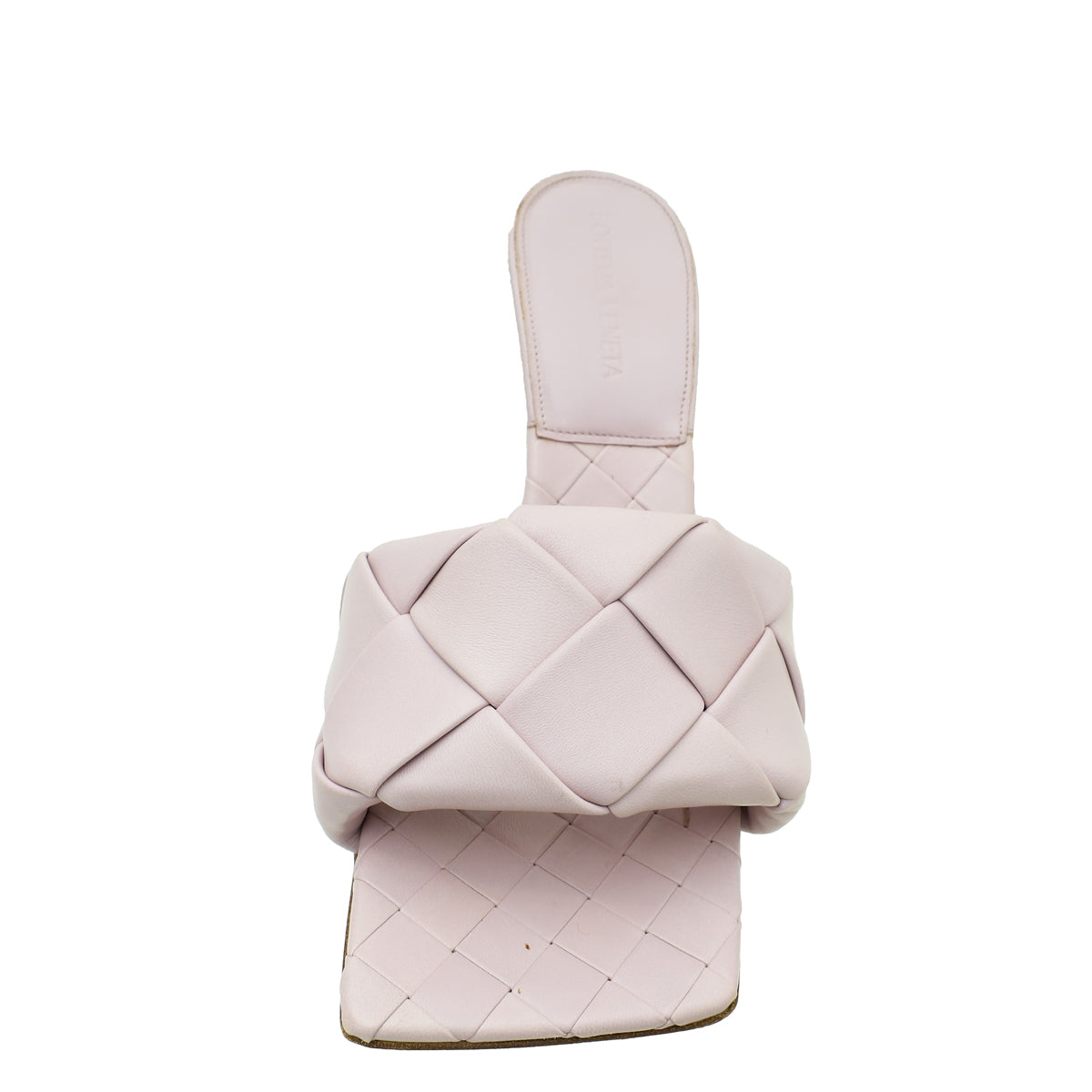 Bottega Veneta Lilac Intrecciato Nappa Lido Mule 37.5