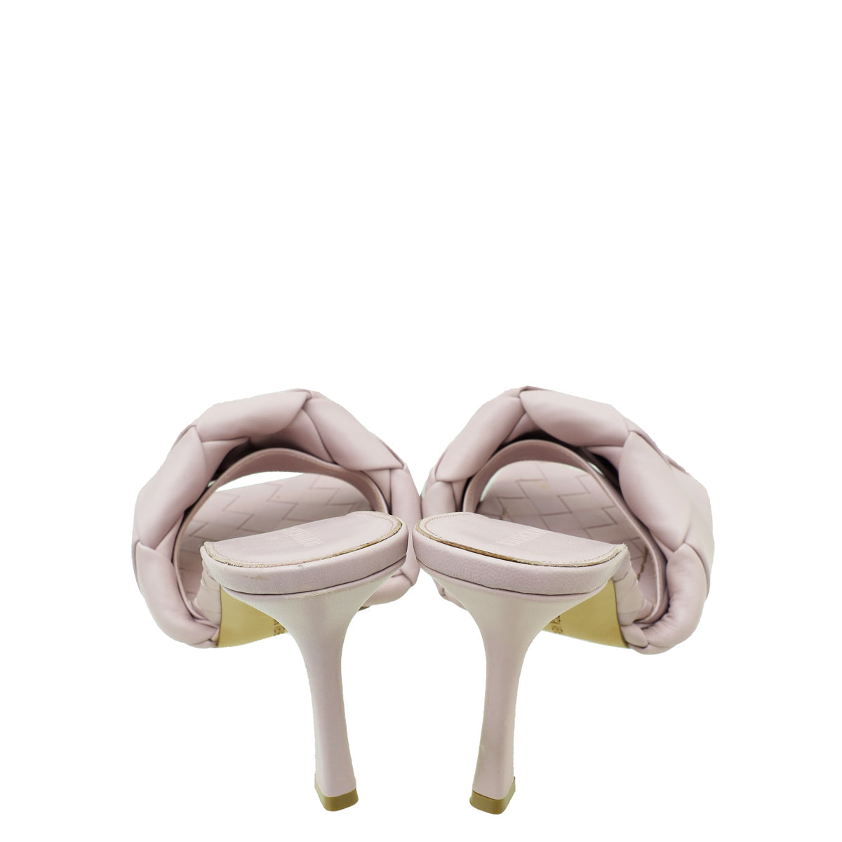 Bottega Veneta Lilac Intrecciato Nappa Lido Mule 37.5