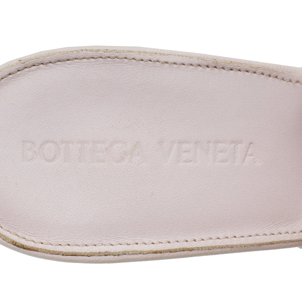 Bottega Veneta Lilac Intrecciato Nappa Lido Mule 37.5