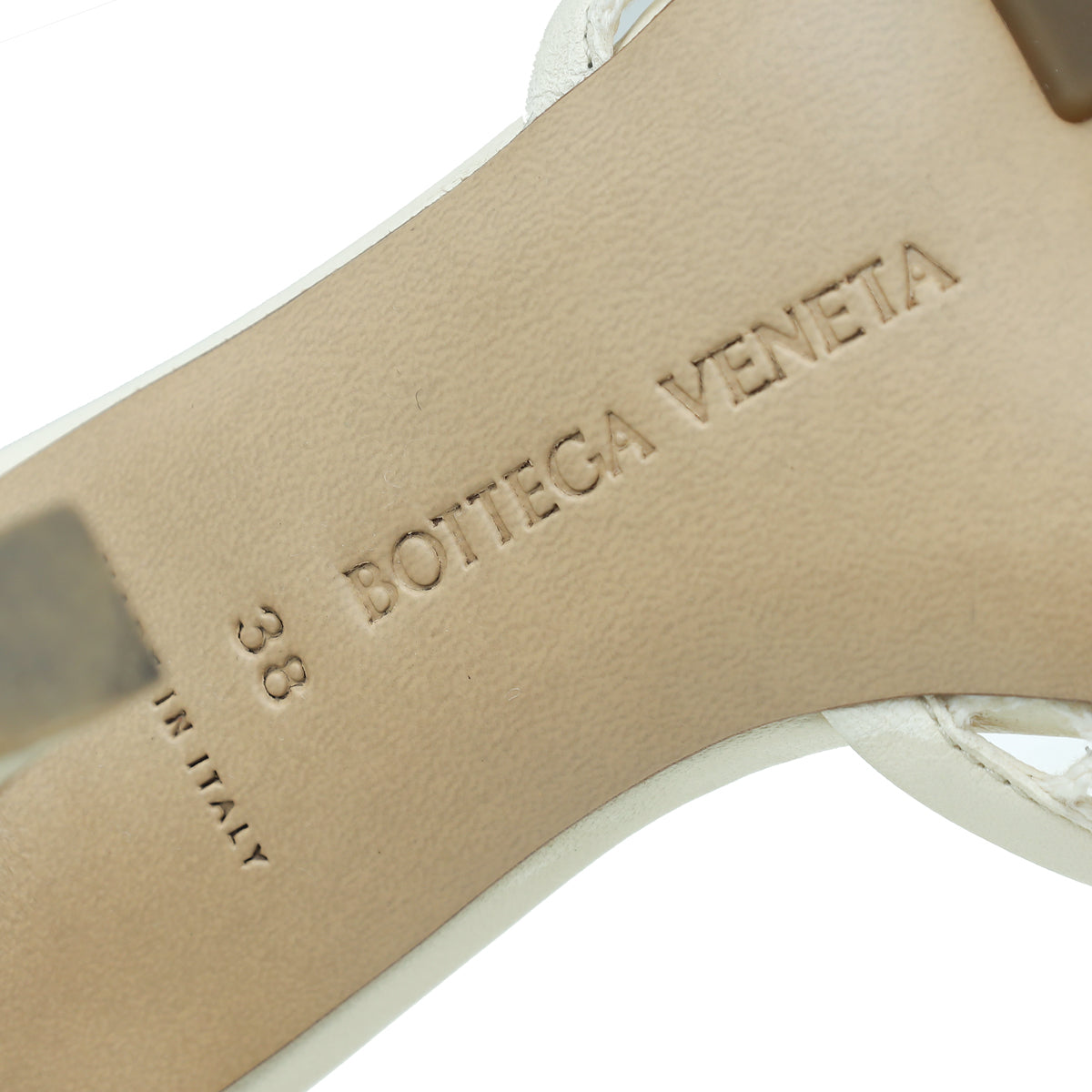 Bottega Veneta Toile Stretch Lace-Up Sandal 38