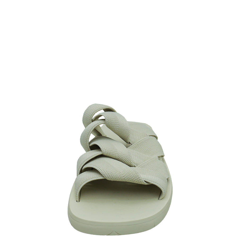 Bottega Veneta Sea Salt Plat Mule 38
