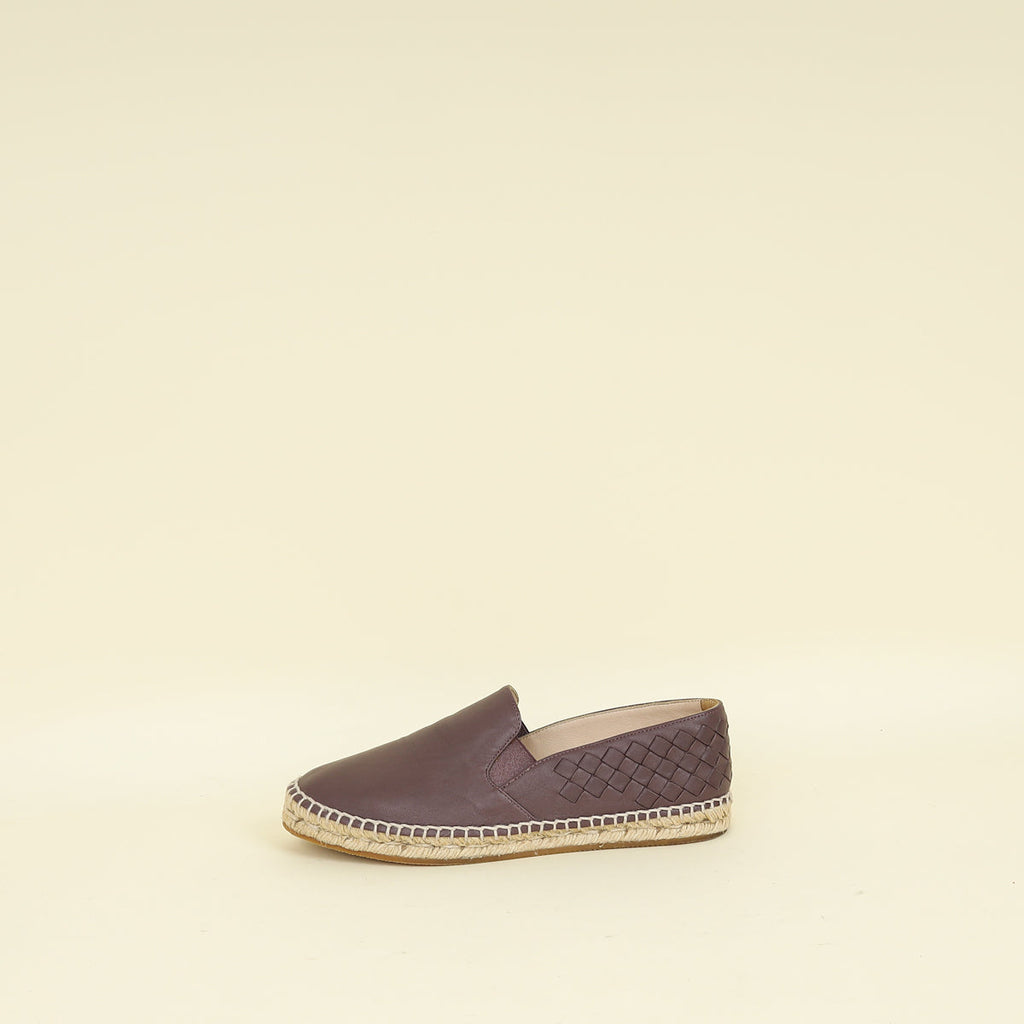 Bottega Veneta Dark Mauve Gala Espadrille 36