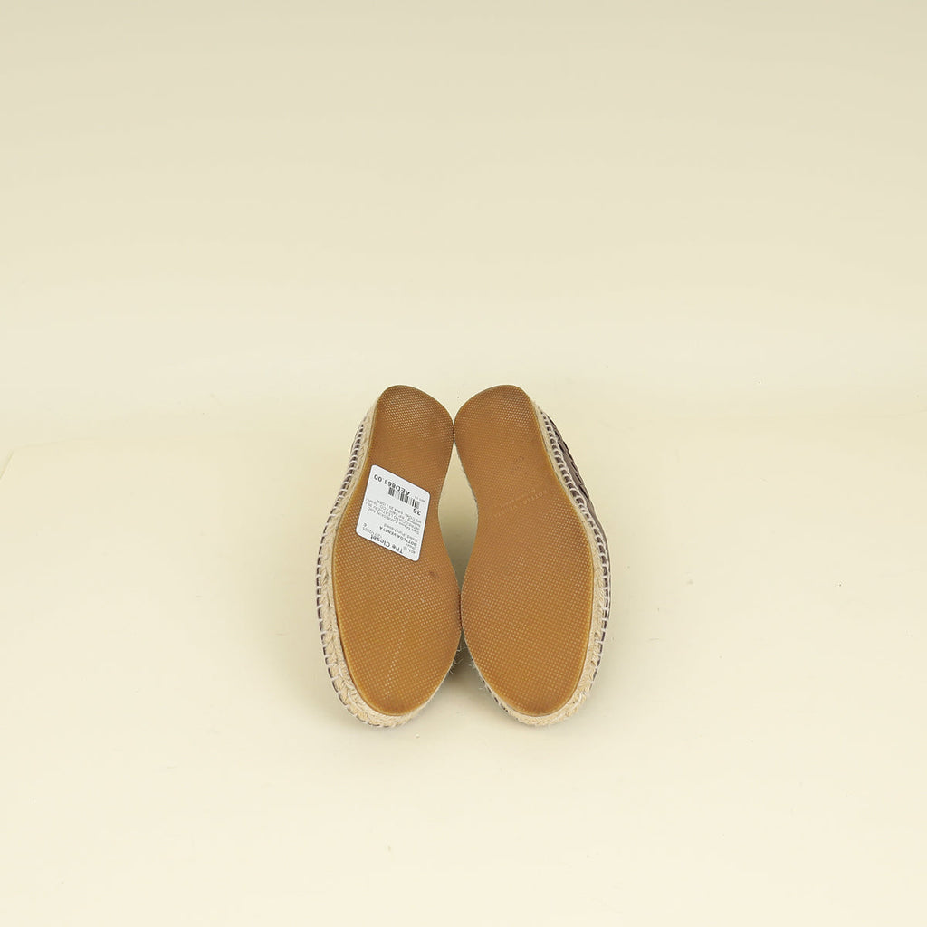 Bottega Veneta Dark Mauve Gala Espadrille 36