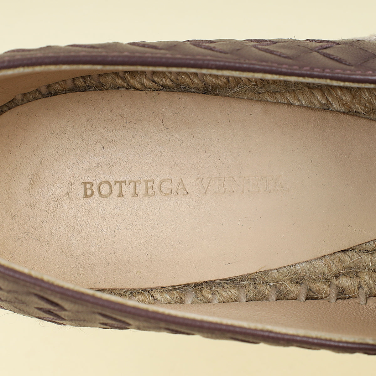 Bottega Veneta Dark Mauve Gala Espadrille 36