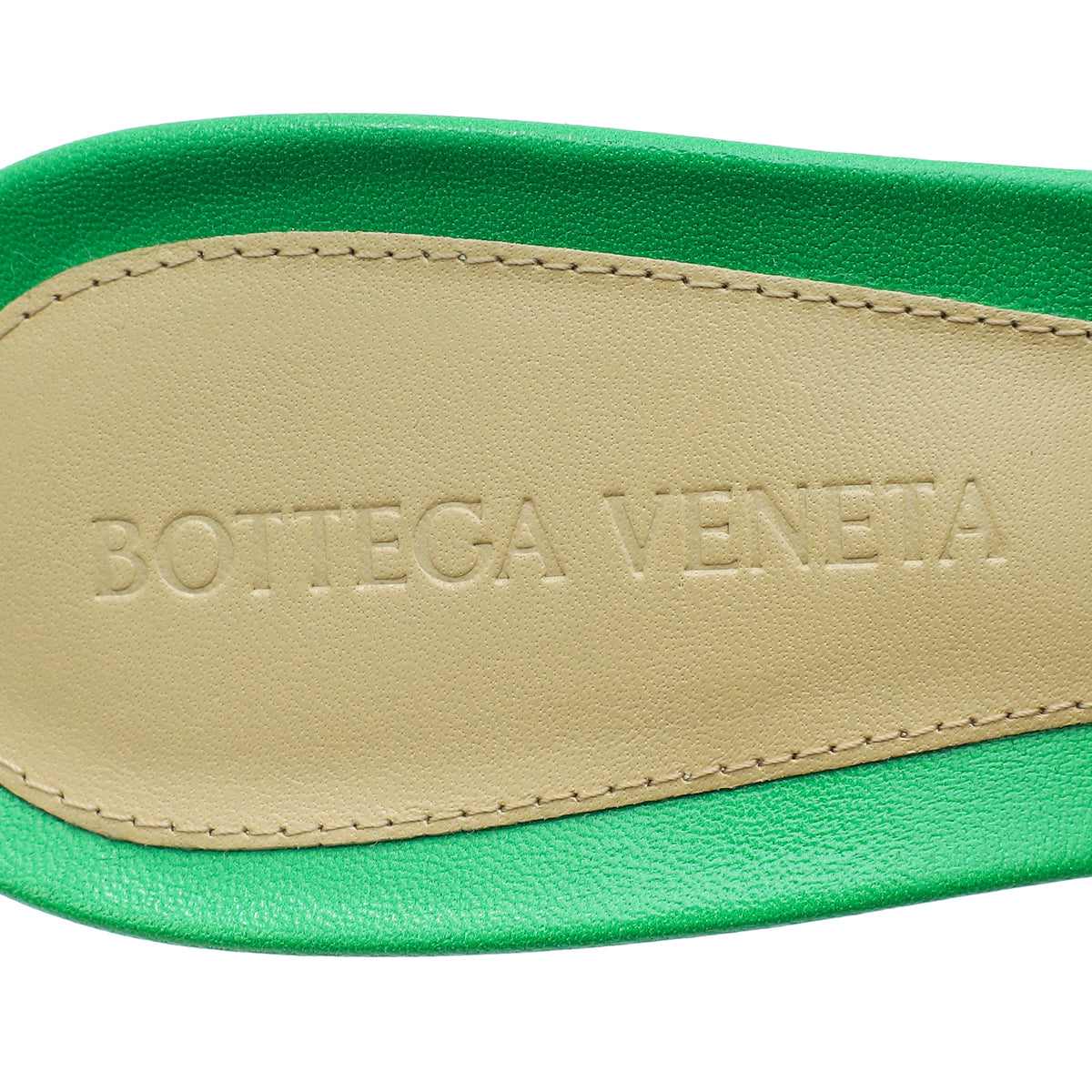 Bottega Veneta Parakeet Stretch Heeled Mule 37