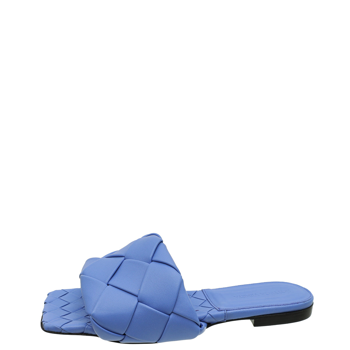 Bottega Veneta Wisteria Intrecciato Lido Flat Sandal