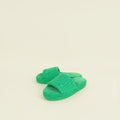 Bottega Veneta Grass Resort Sponge Slides 39