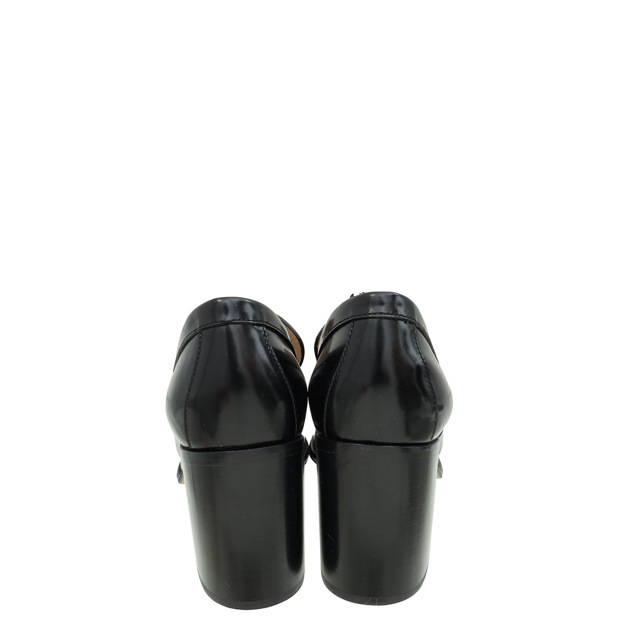 Bottega Veneta Black Monsieur 100 Pumps 39