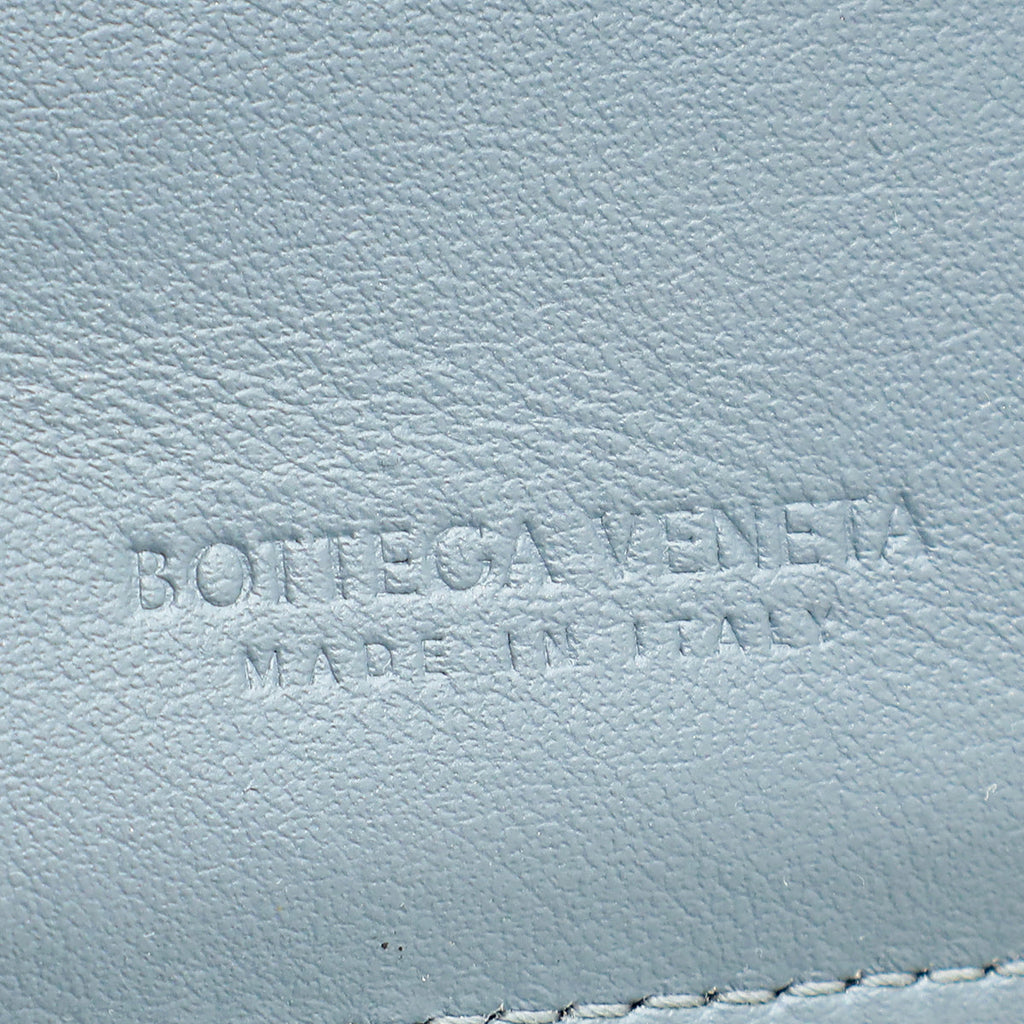 Bottega Veneta Gray Maxi Intrecciato Wallet