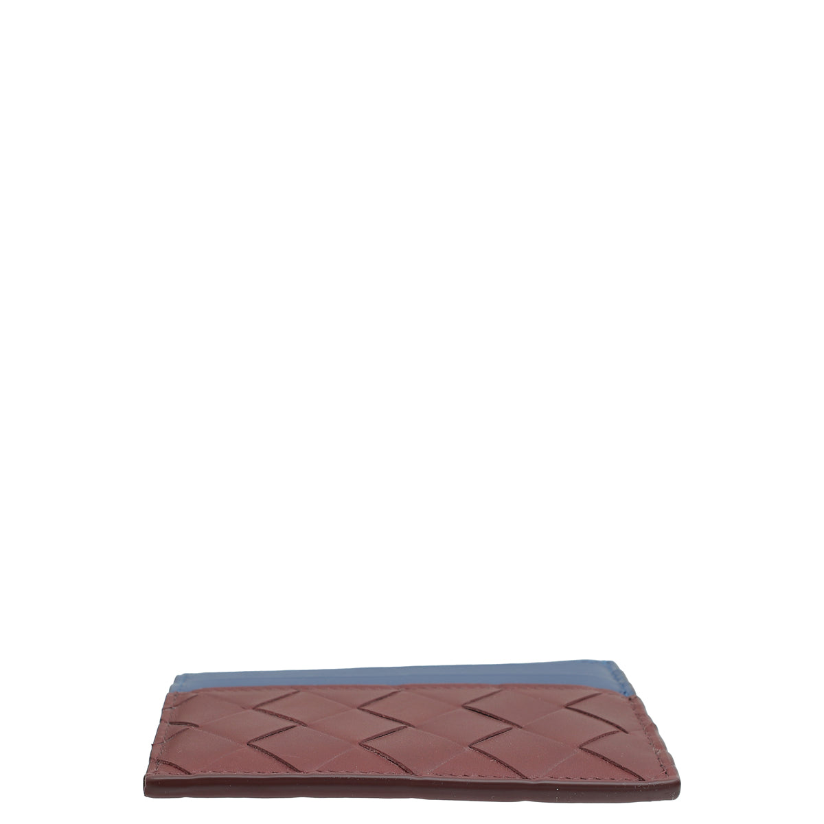 Bottega Veneta Bicolor Intrecciato Credit Card Case