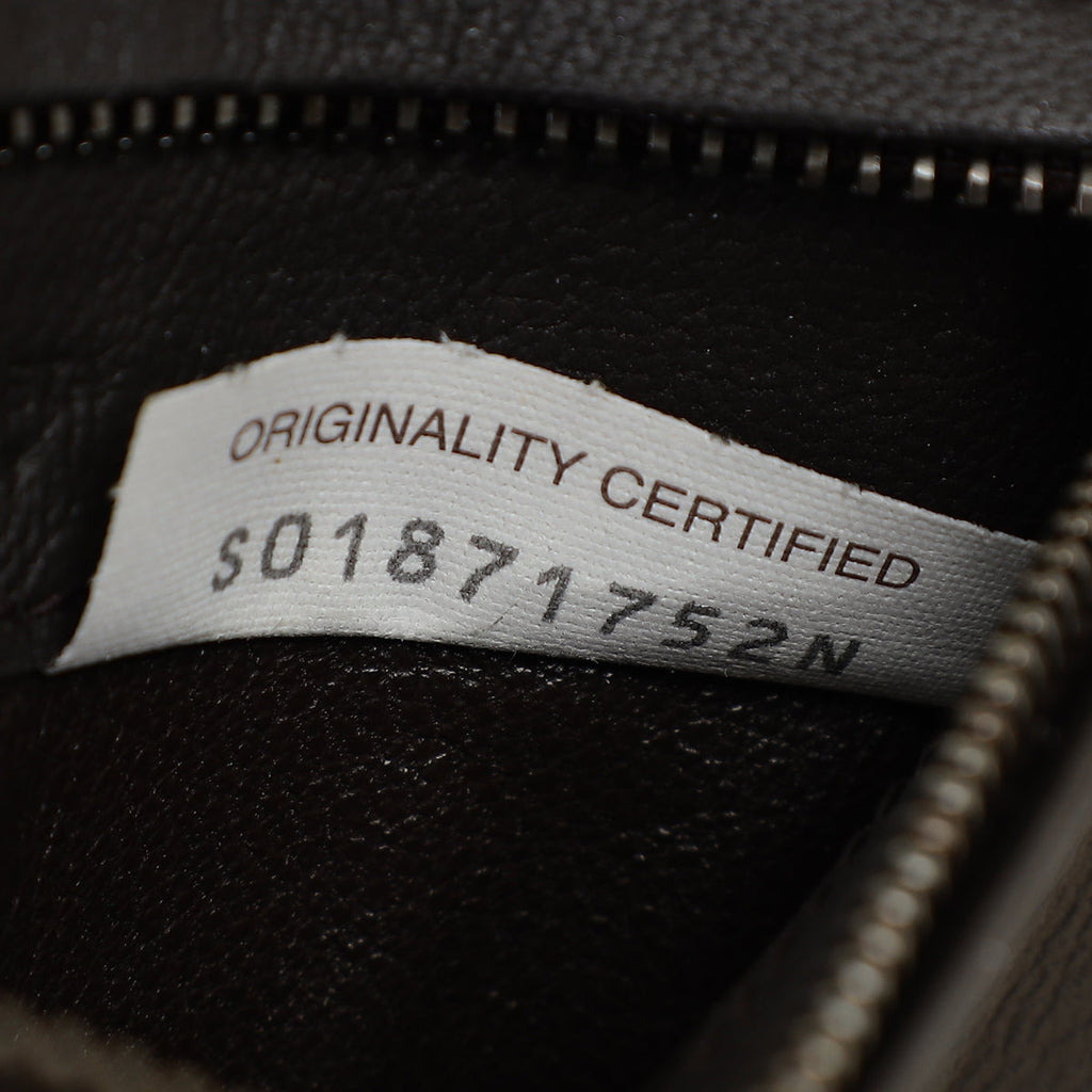 Bottega Veneta Chocolate Intrecciato Card Case With Coin Purse