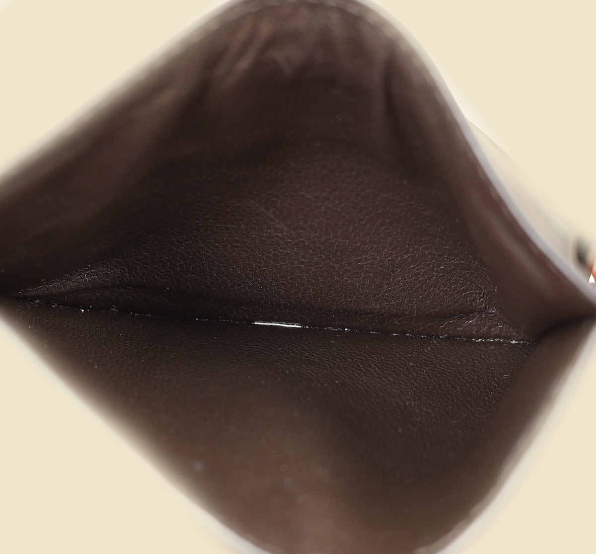 Bottega Veneta Chocolate Intrecciato Card Case With Coin Purse