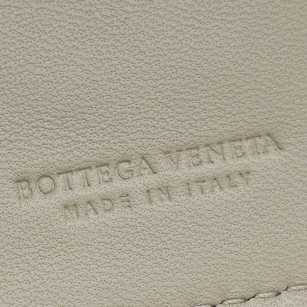 Bottega Veneta Etoupe Intrecciato Nappa French Wallet