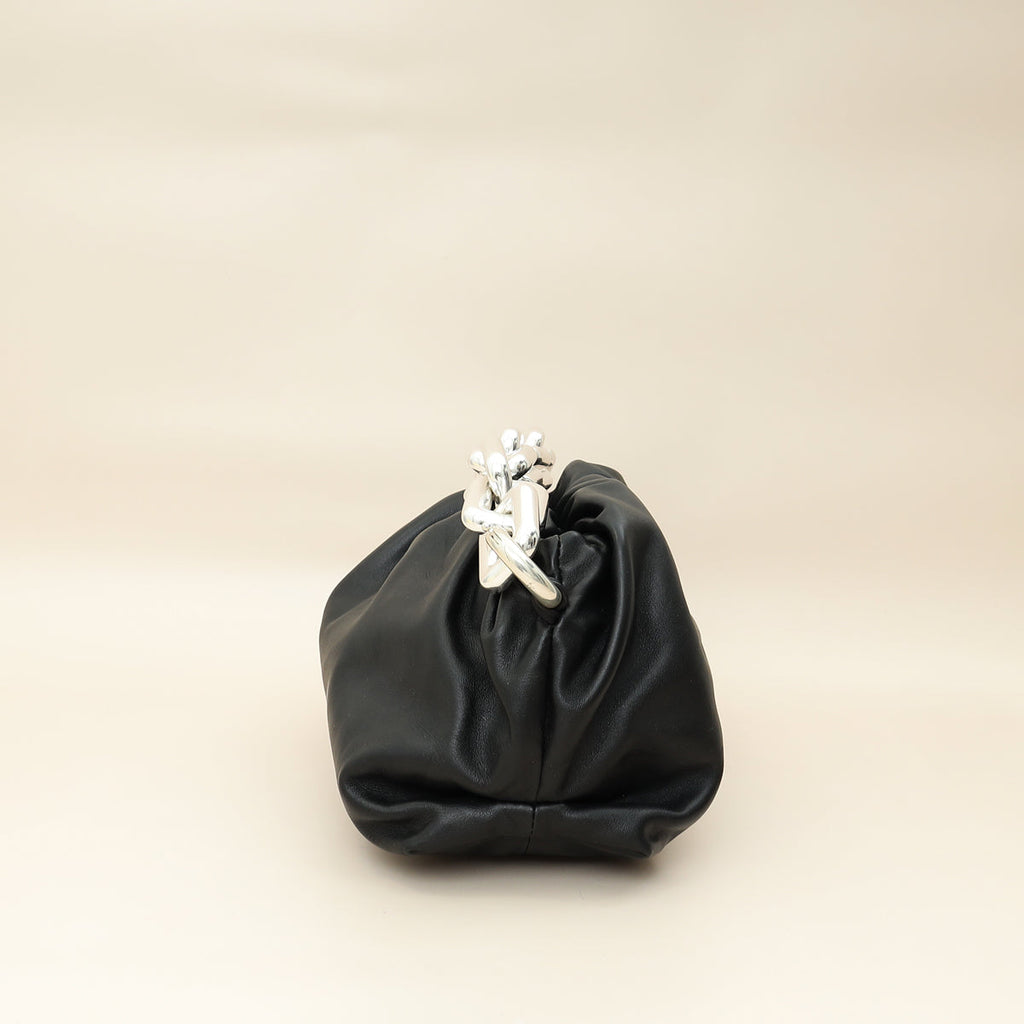 Bottega Veneta Black The Pouch Chain Bag
