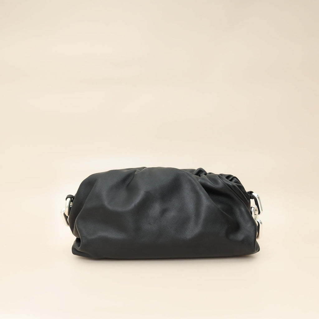 Bottega Veneta Black The Pouch Chain Bag