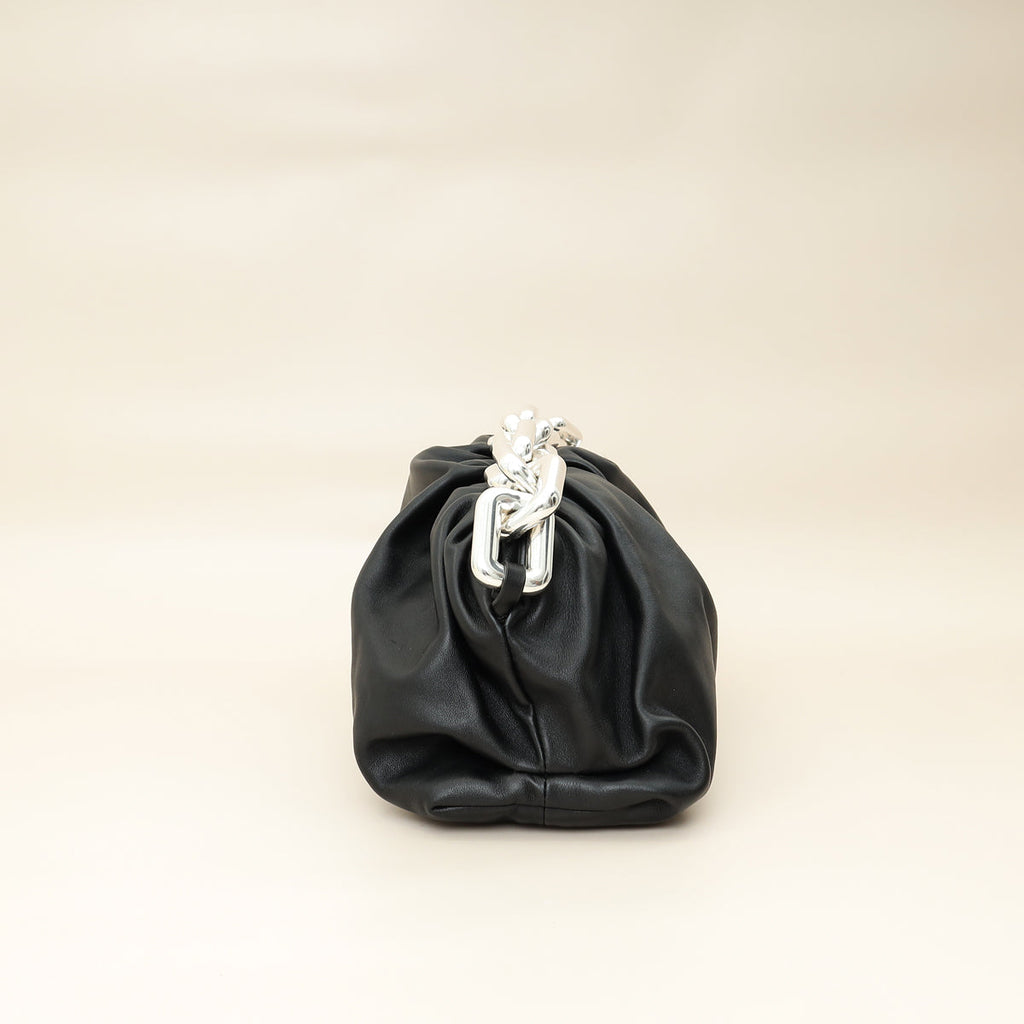 Bottega Veneta Black The Pouch Chain Bag